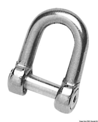 Grillo inox per ancore 16 mm - 01.080.16 Osculati Ancore, musoni e ammortizzatori