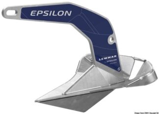 Ancora Epsilon zincata 50 kg - 01.128.50 Osculati Ancore, musoni e ammortizzatori