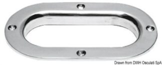Cubia inox 238 x 136 mm - 01.352.03 Osculati Ancore, musoni e ammortizzatori