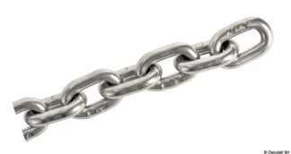 Catena inox calibrata 12 mm x 100 m - 01.375.12-100 Osculati Ancore, musoni e ammortizzatori