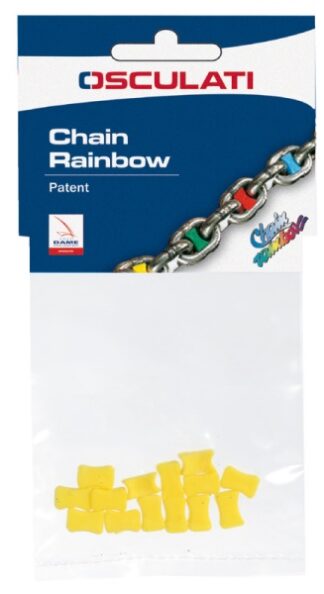 Segna catena 12 mm verde - 01.500.12VE Osculati Ancore, musoni e ammortizzatori