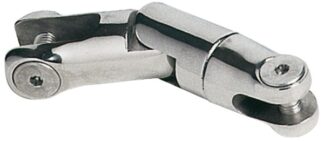 Attacco girevole inox 2 snodi 6/8 mm - 01.742.08 Osculati Ancore, musoni e ammortizzatori