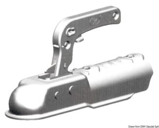 Gancio traino tondo 50 mm max 750 kg - 02.010.75 Osculati Verricelli e thruster