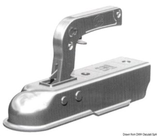 Gancio traino quadro 50 mm max 750 kg - 02.010.76 Osculati Verricelli e thruster