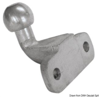 Sfera a squadra per carrello - 02.011.02 Osculati Verricelli e thruster