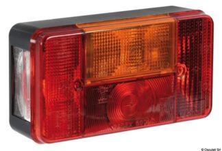 Fanale posteriore DX 5 funzioni 4 lampadine - 02.021.08 Osculati Verricelli e thruster