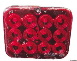 Fanale retronebbia led con cavo 12 V - 02.021.27 Osculati Verricelli e thruster