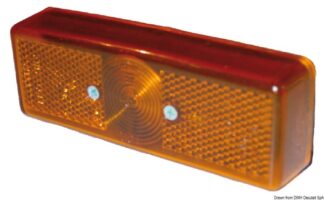 Fanale d'ingombro catadiottro arancio - 02.022.05 Osculati Verricelli e thruster