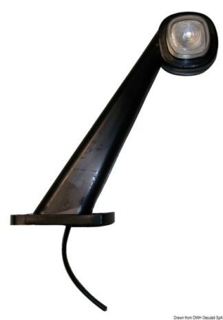Fanale LED d'ingombro laterale 45° - 02.022.09 Osculati Verricelli e thruster