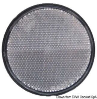Catarifrangente adesivo bianco 60 mm - 02.023.33 Osculati Verricelli e thruster