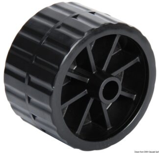 Rullo laterale nero 75 mm Ø foro mm 17 - 02.029.05 Osculati Verricelli e thruster