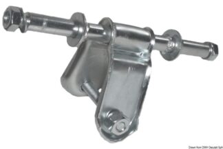 Staffa rullo laterale diritta 30 mm - 02.029.30 Osculati Verricelli e thruster
