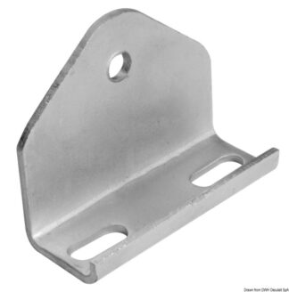 Staffe multiforo 100 x 100 mm - 02.029.57 Osculati Verricelli e thruster