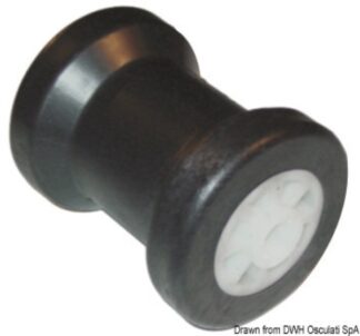 Rullo centrale PVC Ø foro 15 mm - 02.031.08 Osculati Verricelli e thruster