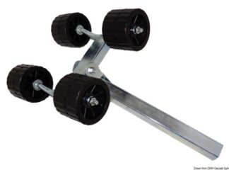 Rullo laterale doppio tubo quadro - 02.031.20 Osculati Verricelli e thruster