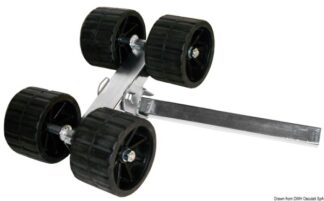 Rullo basculante 4 rulli dritto 40 mm - 02.031.40 Osculati Verricelli e thruster