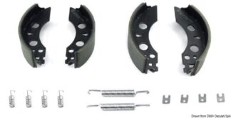 Kit freni carrello Knott 20-2425/1 200x50 - 02.035.11 Osculati Verricelli e thruster