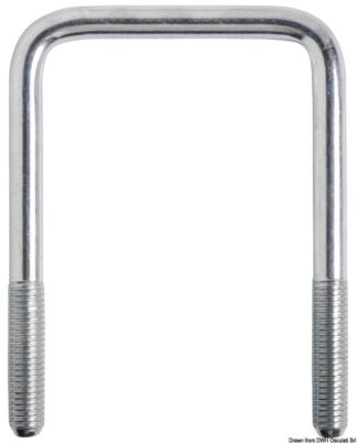 Staffa ad U 70 mm - 02.040.86 Osculati Verricelli e thruster
