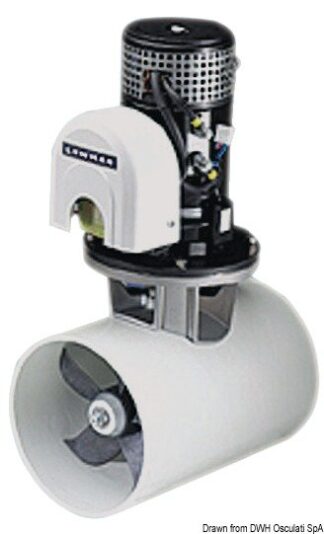 Elica di prua Lewmar Blue Generation 250TT 8 kW 24V - 02.052.12 Osculati Verricelli e thruster