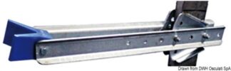 Fermo di prua regolabile 645 mm - 02.057.07 Osculati Verricelli e thruster