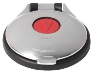 Pulsantiera a pedale inox/rosso - 02.344.01 Osculati Verricelli e thruster