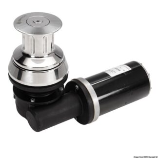 Verricello ITALWINCH tonneggio Paros Lux 700W 12V - 02.411.12 Osculati Verricelli e thruster