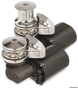 Verricello inox verticale CL-P  1000W 12V - C. 8mm - 02.414.32 Osculati Verricelli e thruster