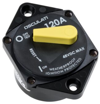 Termointerruttore da incasso 50 A - 02.710.50 Osculati Verricelli e thruster