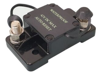 Interruttore termico stagno con riarmo aut. 80 A - 02.753.80 Osculati Verricelli e thruster