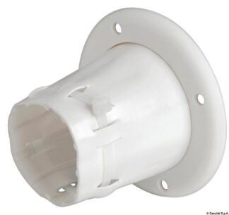 Cuffia e ghiera passacavi PVC nera - 03.407.01 Osculati Ghiere, cuffie, soffietti e ricettacoli