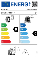 Pneumatici Auto Invernali BARUM POL-6 205/55 R16 91 H - immagine 2