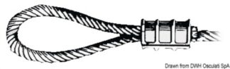 Manicotti alluminio mm 2,5 - 04.566.25 Osculati Impiombature, accessori per sartie