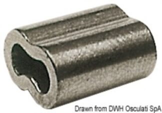 Manicotti rame 2,5 mm - 04.569.25 Osculati Impiombature, accessori per sartie