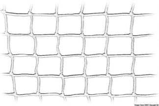 Rete battagliola blu 600 mm x 30 m - 06.358.00 Osculati Proteggi cime, accessori per cime, rete battagliola