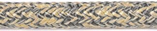 Doppia treccia misto Kevlar poliestere grigia 12mm - 06.411.12GR Osculati
