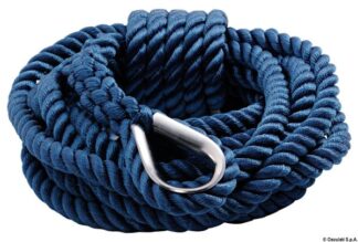 Cima ormeggio blu 24 mm x 15 m - 06.443.44 Osculati Cime