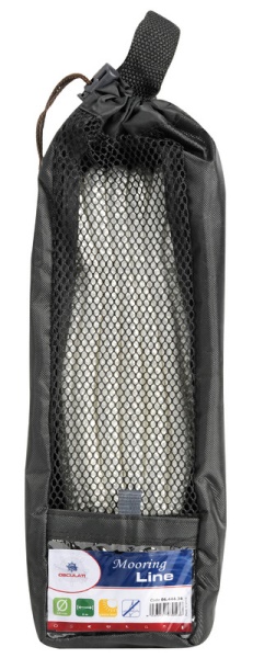 Cima ormeggio impiombata 12 mm x 7 m nera - 06.443.91 Osculati
