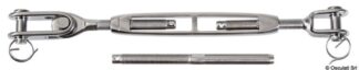 Tenditore sartiame cannula aperta 5/8" cavo 8 mm - 07.183.08 Osculati Arridatoi ed accessori
