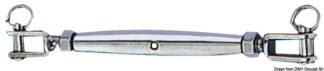 Tenditore inox 6 mm due forcelle fisse - 07.197.06 Osculati Arridatoi ed accessori