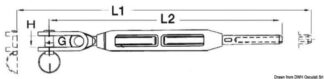 Terminale a pressare dx 3/4"x 12 mm - 07.205.13 Osculati Arridatoi ed accessori