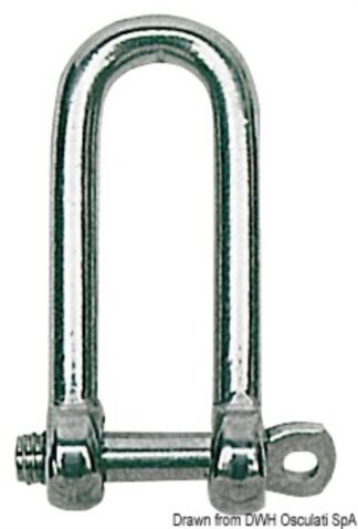 Grilli inox superlunghi mm 12 - 08.323.12 Osculati Grilli, moschettoni