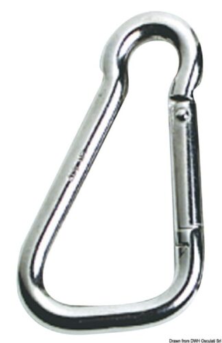 Moschettone inox grande 23 mm - 09.177.12 Osculati Grilli, moschettoni