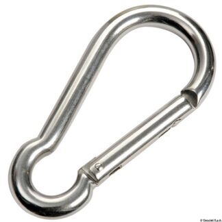Moschettone inox senza sporgenza 6 mm - 09.190.06 Osculati Grilli, moschettoni