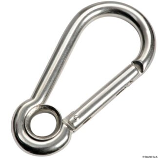 Moschettone inox senza sporgenza 12 mm - 09.191.12 Osculati Grilli, moschettoni