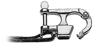 Moschettone per sci nautico 100 mm - 09.525.01 Osculati Grilli, moschettoni