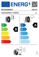 Pneumatici Auto Estivi BF-GOODRICH ADV-2 255/55 R20 110W XL - immagine 2
