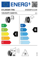 Pneumatici 4 stagioni Pneumatici 4 stagioni ATLANDER ATL55 185/60 R15 88 H XL - immagine 2