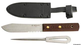 Parure coltello inox + punteruolo - 10.285.20 Osculati Occhioli, bottoni, coltelli