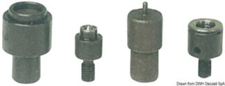 Kit punzoni per bottoni - 10.299.90 Osculati Occhioli, bottoni, coltelli