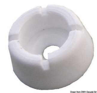 Supporto in plastica Stayput Press Bianco - 10.314.03 Osculati Occhioli, bottoni, coltelli